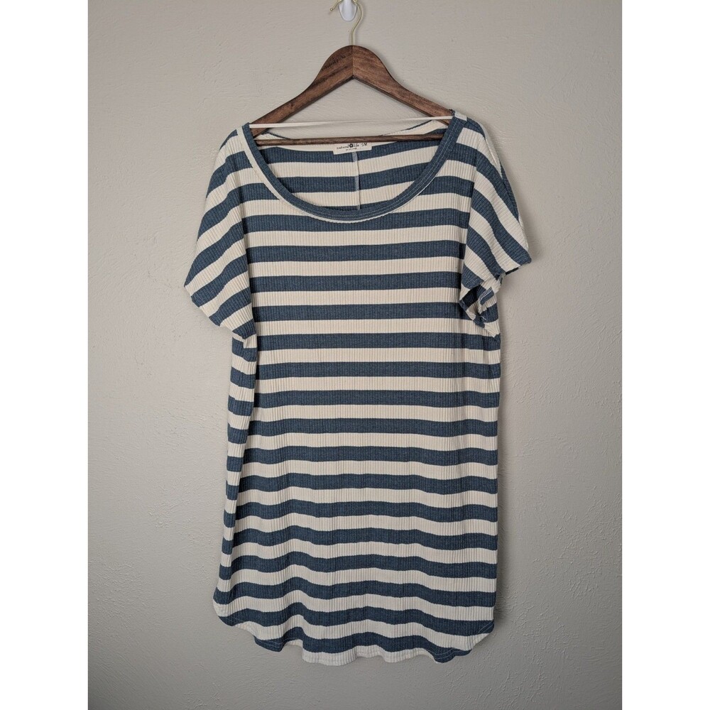 Natural Life Striped Tunic Dress